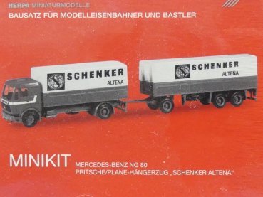 1/87 Herpa Minikit MB NG 80 Schenker Altena Pr/Pl-HZ 013345
