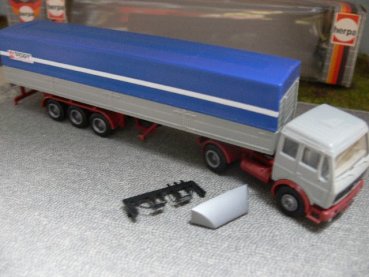 1/87 Herpa MB NG Vogt Spedition Planen-Sattelzug