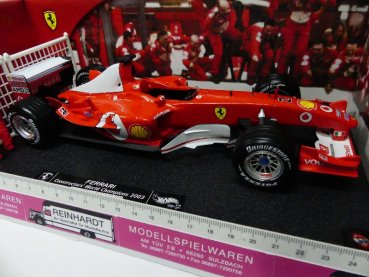 1/18 Hot Wheels Ferrari Constructors World Champions 2003 R.BARRICHELLO - M.SCHUMACHER G3764