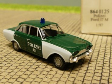 1/87 Wiking Ford 17M Polizei 864 01