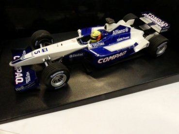 1/18 Minichamps Williams F1 BMW FW23 R. Schumacher 1.GP Win 2001 SONDERPREIS