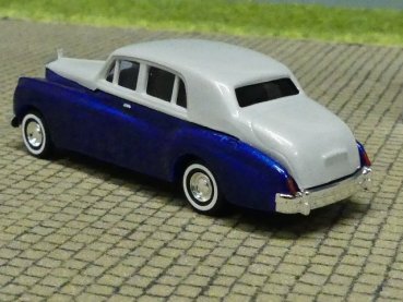1/87 Busch Rolls Royce 1959 zweifarbig metallicblau 44422