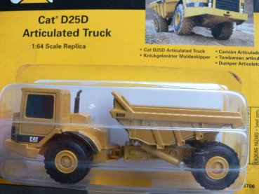 1/64 Norscot CAT D24D Knickgelenkter Muldenkipper 55706