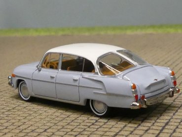 Preview: 1/87 Brekina Tatra 603-2 hellgrau/weiss 1963, 27326