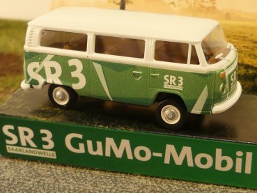 1/87 Brekina VW T2 SR3 Saarlandwelle Saarländischer Rundfunk REINHARDT