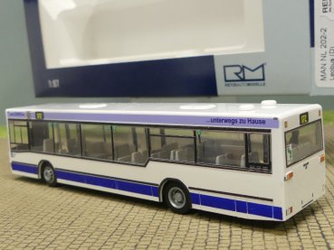 1/87 Rietze MAN NL 202-2 Leobus Leipzig 75026