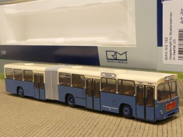 1/87 Rietze MAN SG 192 Saartal AG Saarbrücken 75120