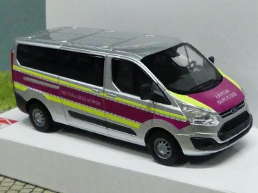 1/87 Busch Ford Transit Bus Notfallseelsorge 52425
