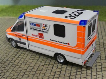 1/87 Rietze System Strobel RTW DRK Dillingen Saar 76162