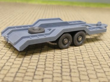 1/87 Wiking PKW Transport Anhänger graublau