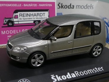 1/43 Abrex Skoda Roomster hellgrau metallic A5