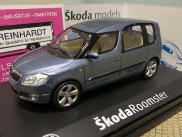 1/43 Abrex Skoda Roomster Satin Grey Metallic (blaugrau) A6
