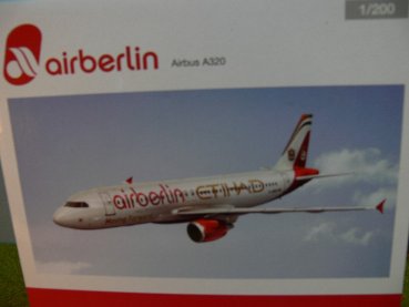 1/200 Herpa Air Berlin Etihad Airbus A320 SONDERPREIS 44,99 € STATT 59 € 556569