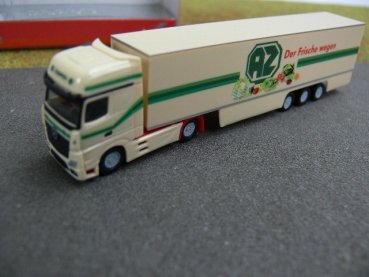 1/160 N Spur Herpa MB Actros Gigaspace Koffer-Sattelzug AZ Kempen 066532