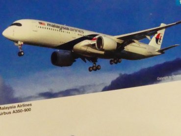 1/500 Herpa Wings Malaysia Airlines Airbus A350-900 532990