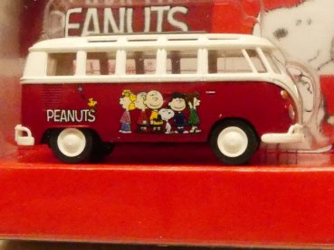 1/87 Wiking VW T1 b Samba Dach geschlossen Peanuts