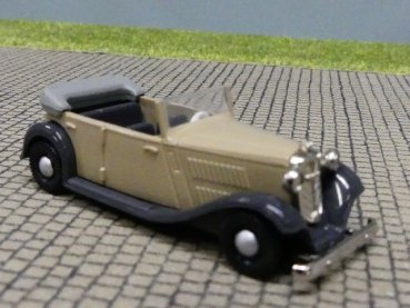 1/87 Brekina Wanderer Cabrio graubeige, Kotflügel grau 1704