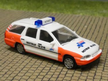1/87 AWM Ford Mondeo Turnier Rettungsdienst MKT 72108
