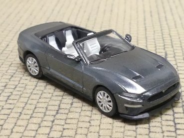 1/87 PCX Ford Mustang VI Cabrio dunkelgrau 870567