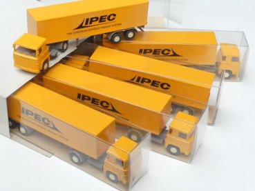 1/87 Wiking Händlerpackung Scania 111 IPEC Koffer-Sattelzug 5 Modelle 546R