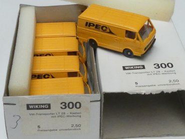 1/87 Wiking Händlerpackung VW LT 28 IPEC Kasten 5 Modelle 300 3