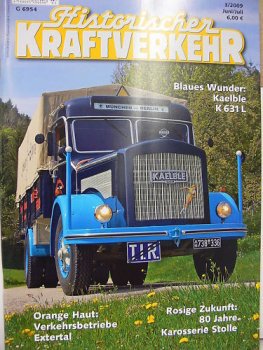 Historischer Kraftverkehr 2009 3 Juni/Juli
