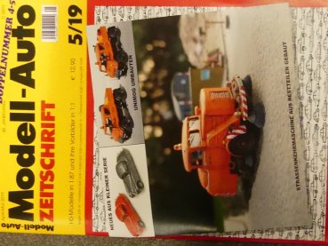 Modell Auto Zeitschrift MAZ 2019/4+5 April/Mai Doppelausgabe
