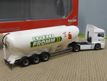 1/87 Herpa MAN TGX LX Spedition Fromm Silo-Sattelzug 150194