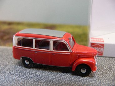 1/87 Busch Framo V901/2 Bus rot 51250