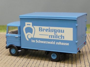1/87 Brekina MB LP 608 Breisgaumilch Koffer