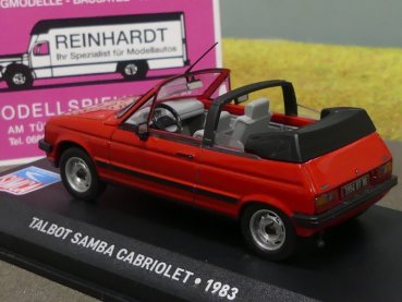 1/43 Talbot Samba Cabrio 1983 rot