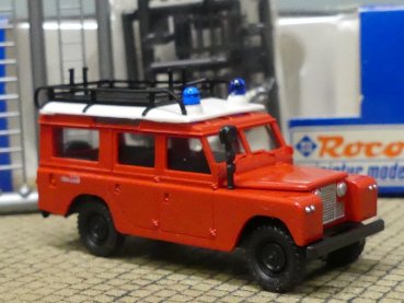 1/87 Roco Land Rover Feuerwehr Rüstwagen 1381