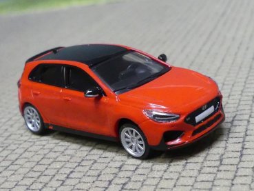 1/87 PCX Hyundai i30 N dunkelrot 2021, 870927