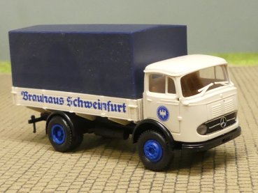 1/87 Brekina MB 328 Brauhaus Schweinfurt Pritsche Plane