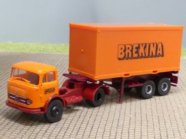 1/87 Brekina MB 338 BREKINA Sattelzug MB 328