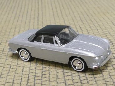 1/87 Busch Karmann Ghia silbermetallic Dach schwarz 45815