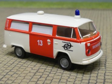 1/87 Brekina VW T2 Feuerwehr Flughafen Düsseldorf