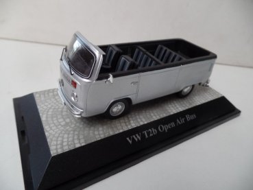 1/43 Premium Classixxs VW T2 Open Air Bus silber 18401