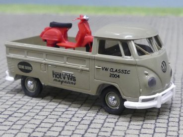 1/87 Brekina # 0983 VW T1 VW CLASSIC 2004 Pritsche + einfache Brekina Box