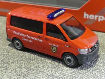 1/87 Herpa VW T6 Bus Feuerwehr Ilmkreis / Thüringen 093392