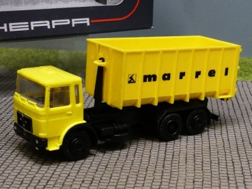 1/87 Herpa MAN F8 marrel Schutt Absetzmulde 820502