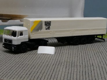 1/87 Herpa MAN F90 MAN Super Truck Planen Sattelzug