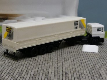 1/87 Herpa MAN F90 MAN Super Truck Planen Sattelzug