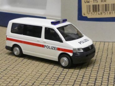 1/87 Rietze VW T5 Bus Polizei Österreich A 51811