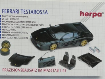1/43 Herpa KIT Bausatz Ferrari Testarossa 012058