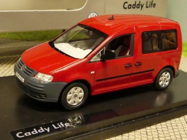 1/43 NEO VW Caddy Life rot, SONDERPREIS
