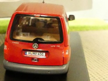 Preview: 1/43 NEO VW Caddy Life rot, SONDERPREIS