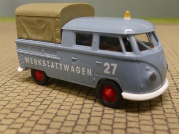 1/87 Brekina # 1690 VW T1 Doka Werkstattwagen Tür-Nr. 27