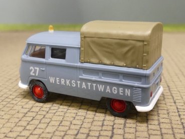 Preview: 1/87 Brekina # 1690 VW T1 Doka Werkstattwagen Tür-Nr. 27