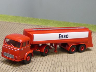 1/87 Brekina Magirus Pluto ESSO Tank-Sattelzug